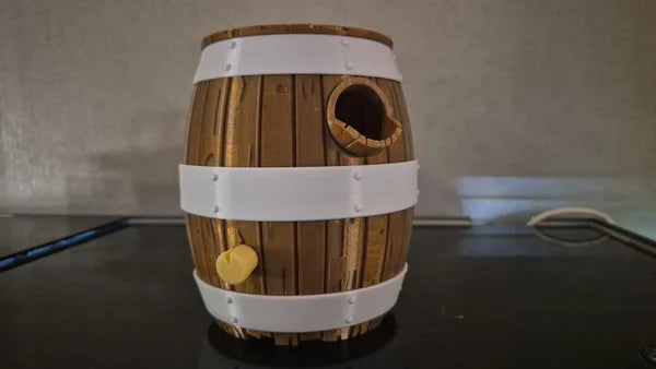 Vogelhaus Fass Design – wetterfest | 3D-Druck