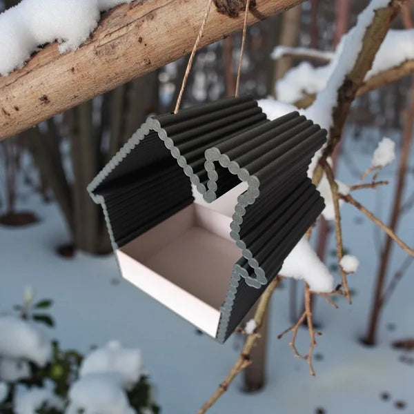 Vogelhaus Modern – 3D-Druck Futterstation wetterfest