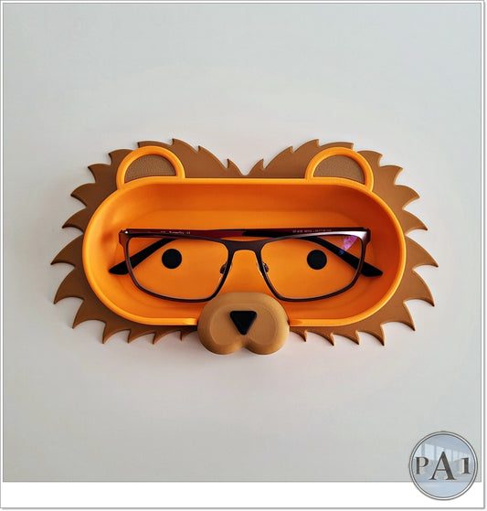 Brillenschale Löwe – tierische Brillenablage als Deko