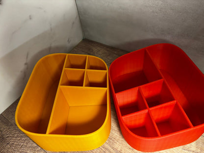 Bad Organizer aus 3D Druck | Schmink Organizer | Aufbewahrung Badezimmer | Kosmetik Organizer | Wunschfarbe | 17 cm