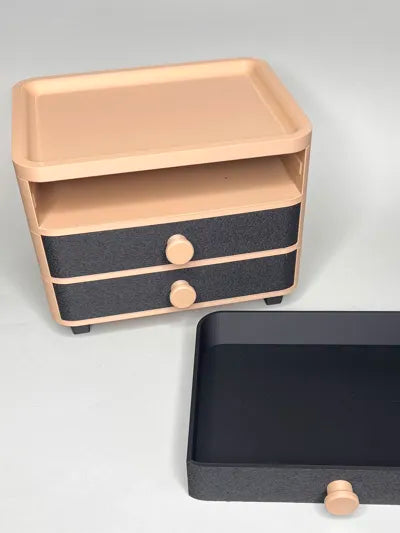 3D Schmuckkästchen mit 3 Schubladen | Schmuck Organizer | Wunschfarbe | Aufbewahrung