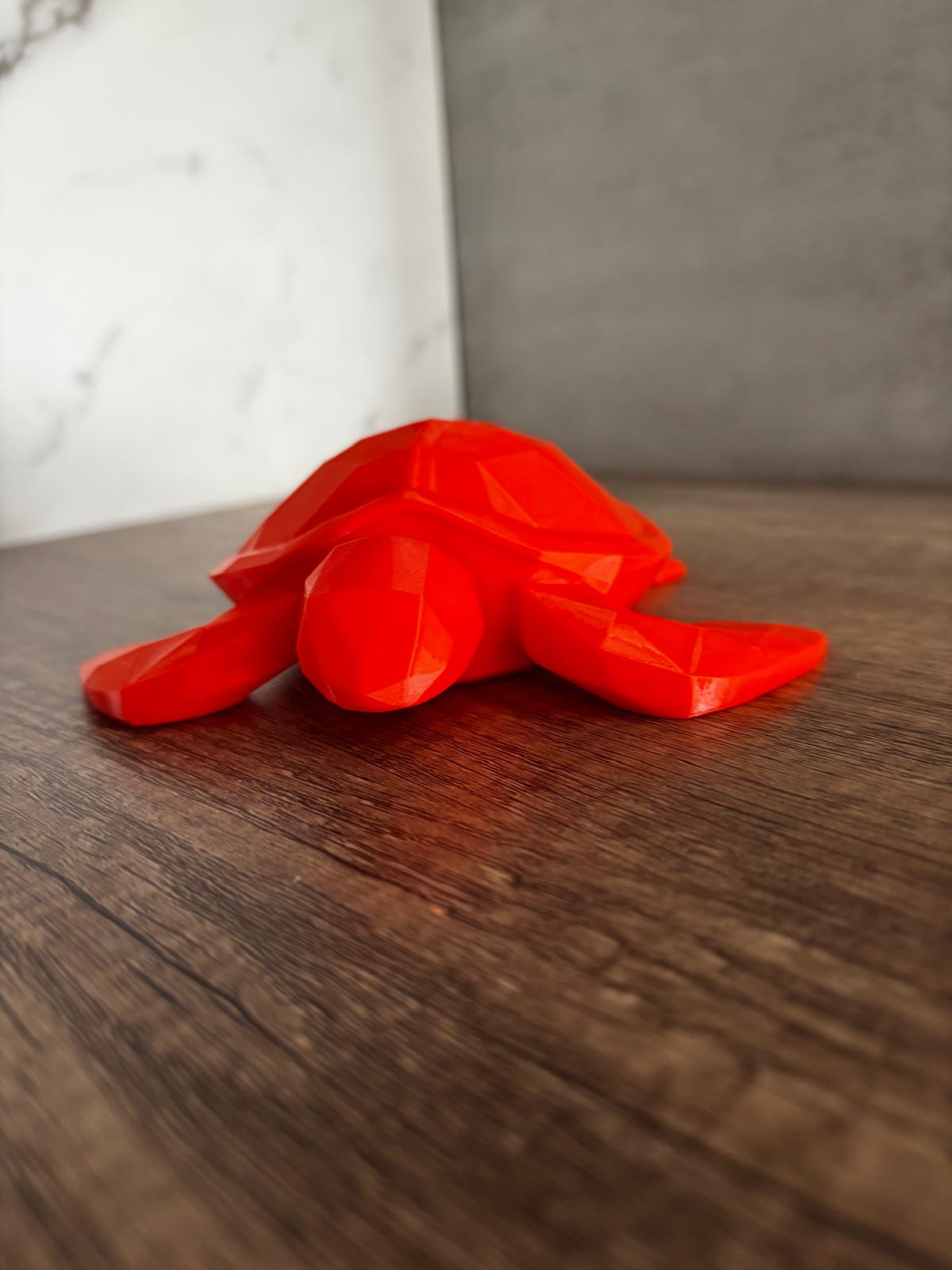 Schildkröte Deko modern | geometrische Tierfigur | 3D Druck Deko | minimalistisches Design | Geschenk Idee | personalisierte Farbe