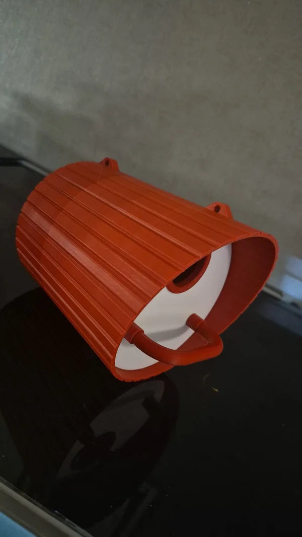 Vogelhaus Klassik mit Herz – 3D-Druck Gartendeko (Wunschfarbe möglich)