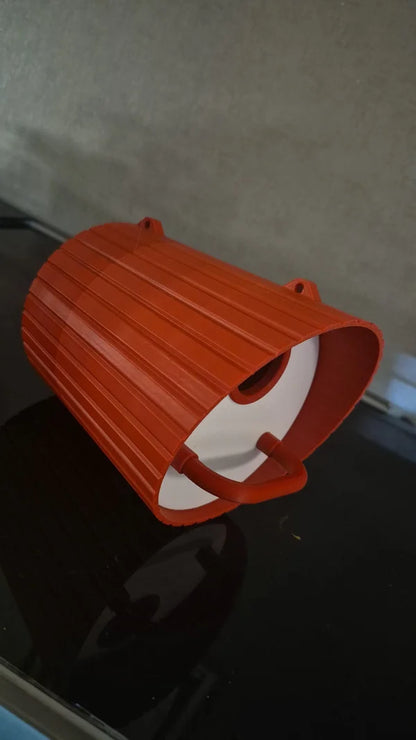 Vogelhaus Klassik mit Herz – 3D-Druck Gartendeko (Wunschfarbe möglich)