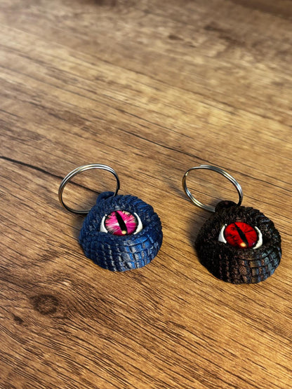 Drachenauge Schlüsselanhänger | Fantasy Schlüsselanhänger | 3D Druck Anhänger | Geschenk Idee | personalisierte Farbe | kleiner Anhänger