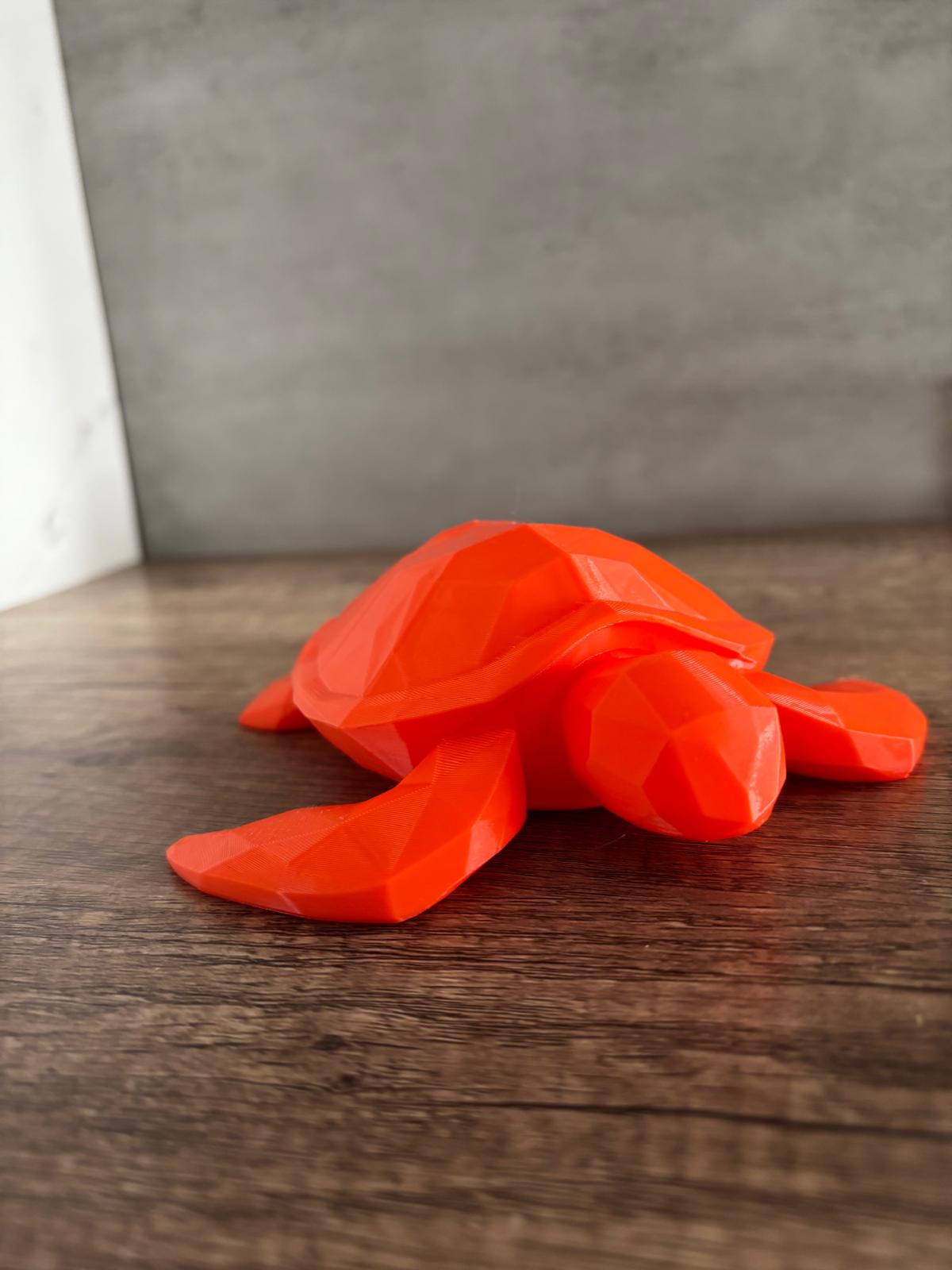 Schildkröte Deko modern | geometrische Tierfigur | 3D Druck Deko | minimalistisches Design | Geschenk Idee | personalisierte Farbe