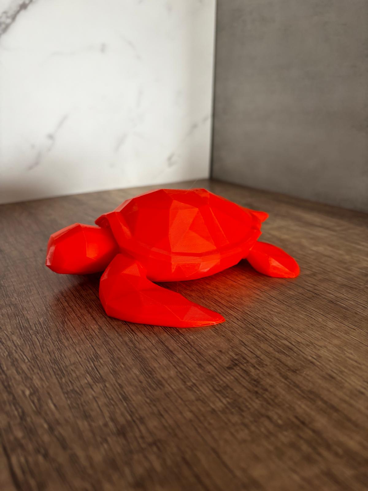 Schildkröte Deko modern | geometrische Tierfigur | 3D Druck Deko | minimalistisches Design | Geschenk Idee | personalisierte Farbe