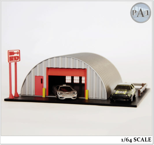 Dome Garage – 3D-gedruckte Auto-Deko Garage