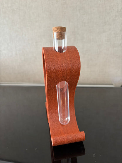 Reagenzglas Vase modern – 3D-gedruckter Trockenblumenhalter | Wunschfarbe | Deko