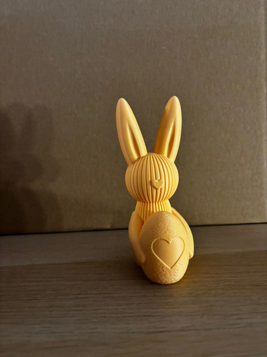 Osterhase Dekofigur – 15 cm | Moderne Osterdeko | Wunschfarbe | 3D Druck Hase