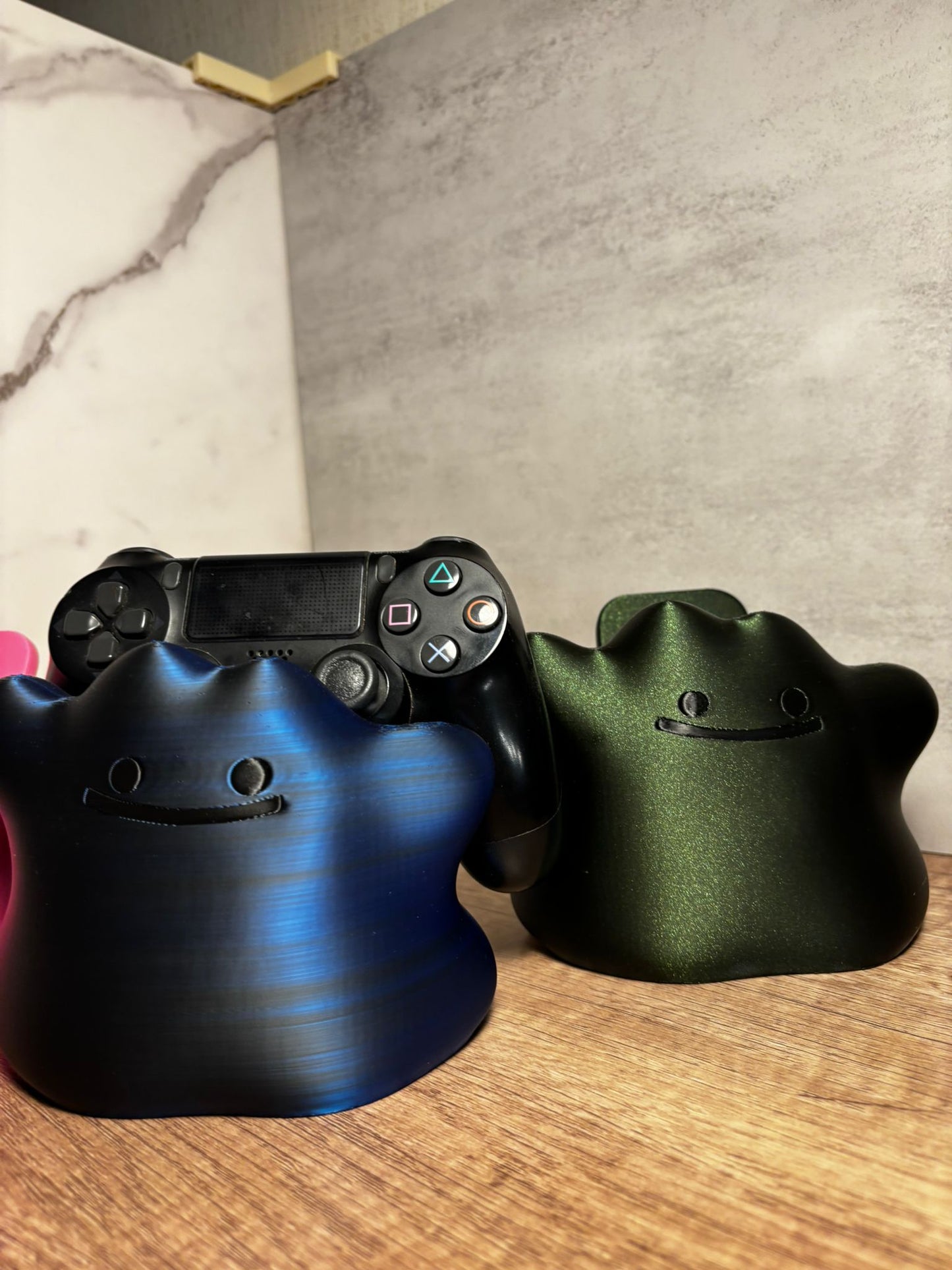 Controller Halter Gaming | Gamepad Ständer | PS5 Controller Halter | Schreibtisch Deko | 3D Druck | Wunschfarbe