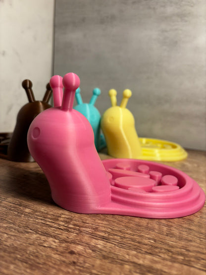 Insektentränke Schnecke | Wasserstelle für Bienen & Insekten | Garten Deko | Wetterfest | 3D Druck | Wunschfarbe