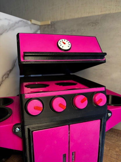 Deluxe BBQ Saucen Halter – 3D-gedruckte Aufbewahrungslösung für deine Grill-Saucen