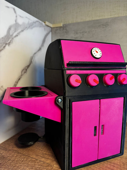Deluxe BBQ Saucen Halter – 3D-gedruckte Aufbewahrungslösung für deine Grill-Saucen