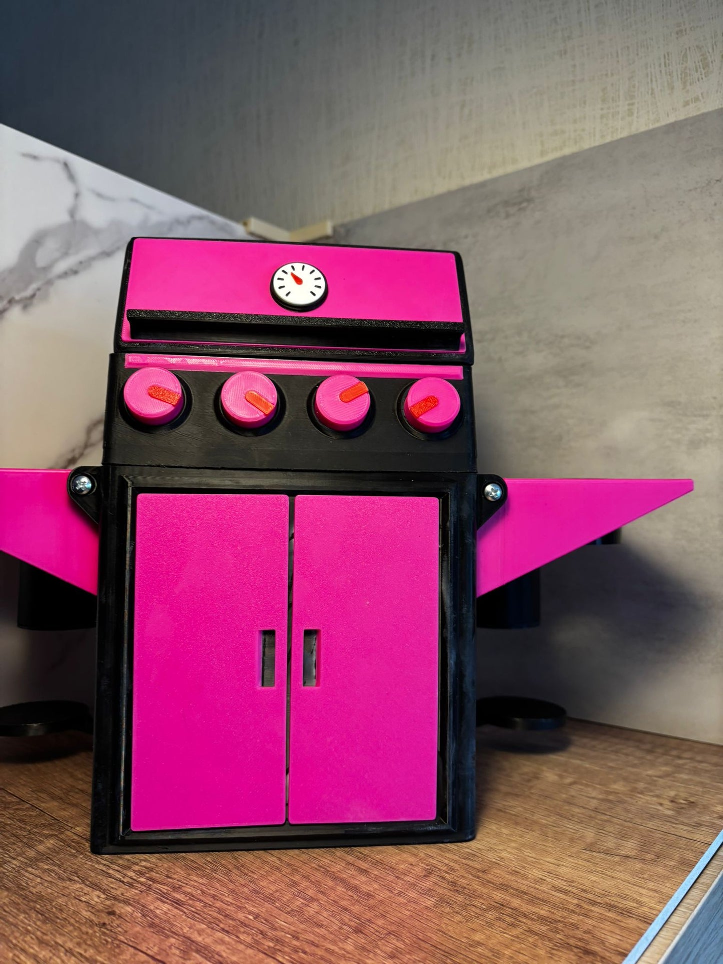 Deluxe BBQ Saucen Halter – 3D-gedruckte Aufbewahrungslösung für deine Grill-Saucen