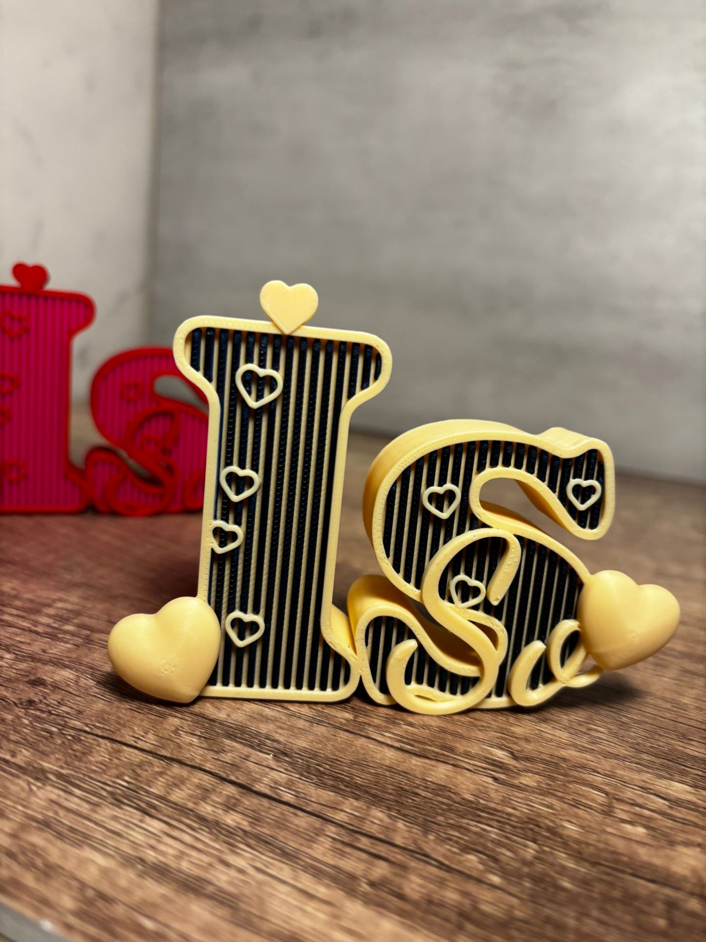 Is So Deko Aufsteller | Spruch Deko mit Herzen | 3D Druck Schild | Wunschfarbe | Geschenkidee | Tischdeko