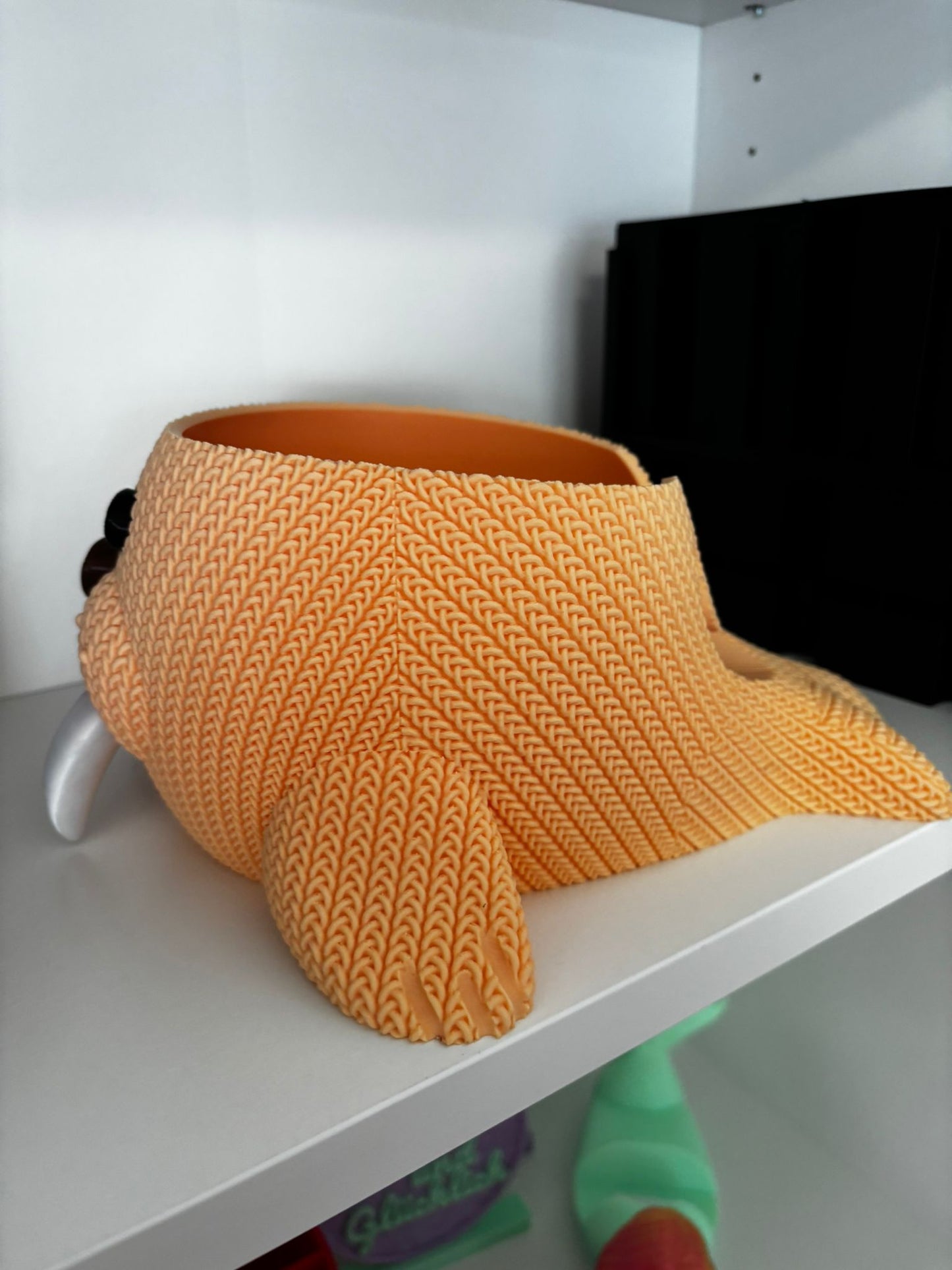 Walross Wollhalter | Wollspender für Garnknäuel | Strickzubehör | Häkelzubehör | 3D Druck | Wunschfarbe | Walross Deko
