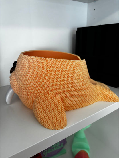 Walross Wollhalter | Wollspender für Garnknäuel | Strickzubehör | Häkelzubehör | 3D Druck | Wunschfarbe | Walross Deko