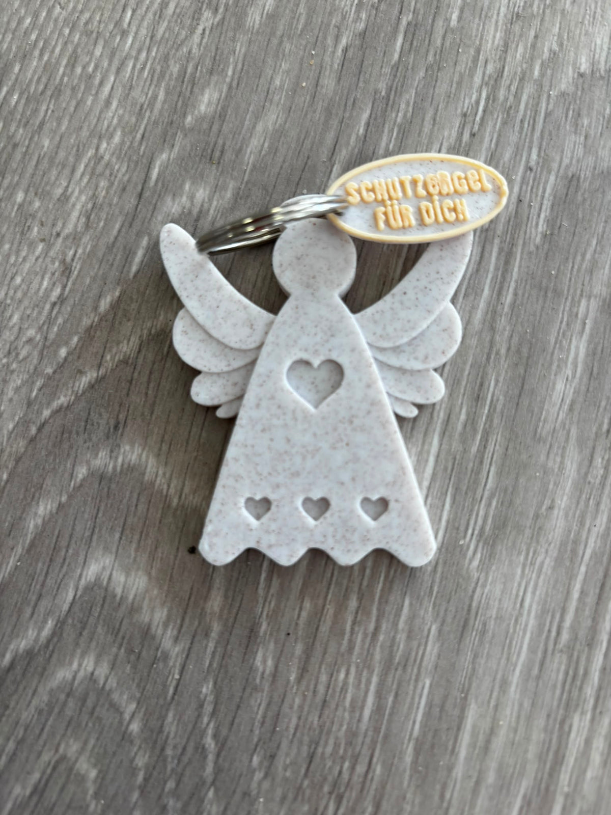 Schutzengel Schlüsselanhänger – kleiner Glücksbringer – Engel Anhänger – Geschenk für Lieblingsmenschen – 3D Druck