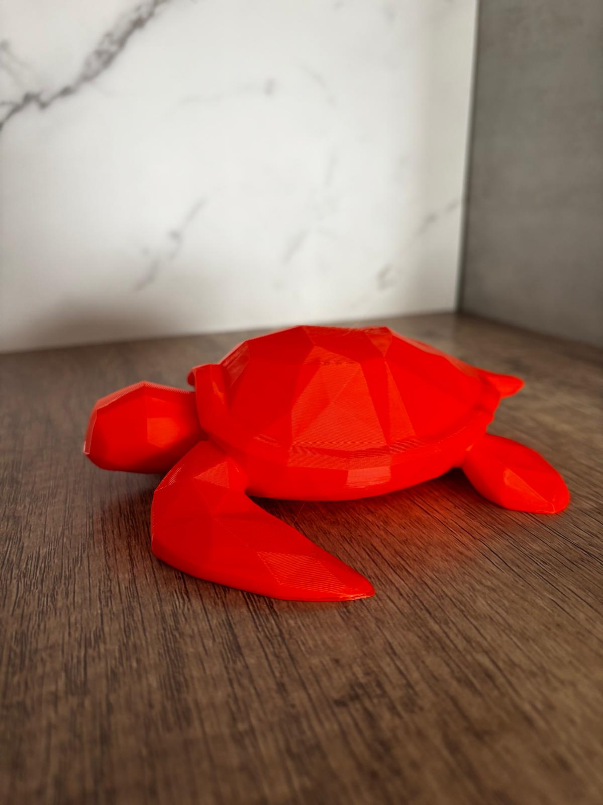 Schildkröte Deko modern | geometrische Tierfigur | 3D Druck Deko | minimalistisches Design | Geschenk Idee | personalisierte Farbe