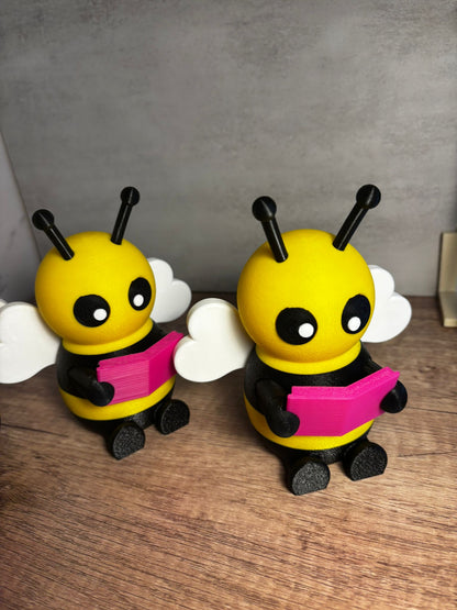 Süße Biene Deko aus 3D Druck | Bee Figur | Kawaii Tierfigur | Frühlingsdeko | Geschenkidee | Wunschfarbe | ca. 10 cm