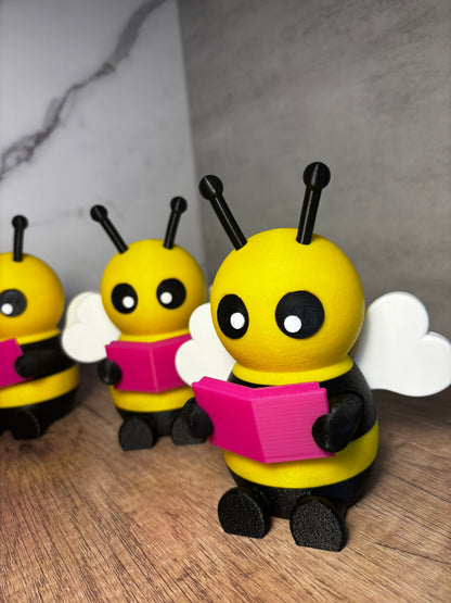 Süße Biene Deko aus 3D Druck | Bee Figur | Kawaii Tierfigur | Frühlingsdeko | Geschenkidee | Wunschfarbe | ca. 10 cm