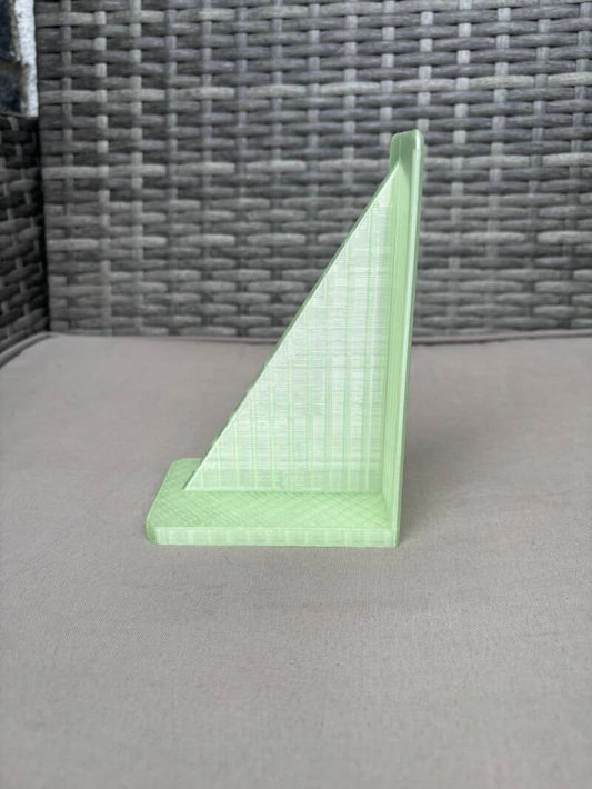 Buchstütze modern aus 3D-Druck – PLA, 14,8x10x6 cm, Wunschfarbe
