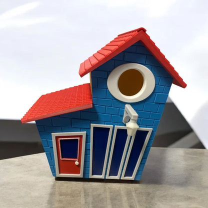 Vogelhaus im Tooned-Design – 3D-Druck Deko für Garten & Balkon
