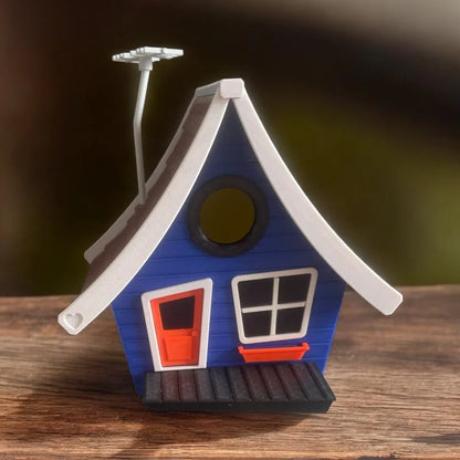 Vogelhaus Tooned Design – 3D-Druck | Wunschfarbe möglich