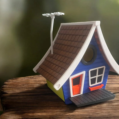 Vogelhaus Tooned Design – 3D-Druck | Wunschfarbe möglich