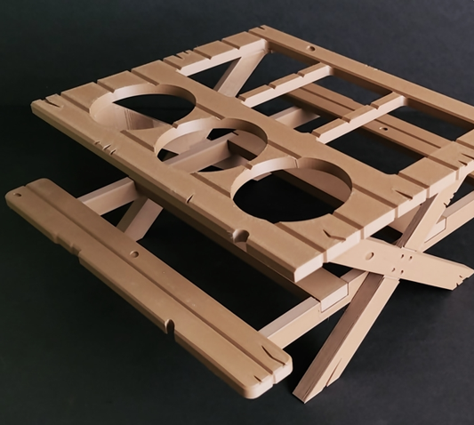 3D Picknicktisch Sauce & Gewürzhalter – Grill Zubehör