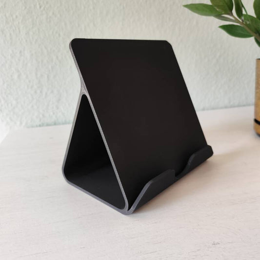 Tablet Halter aus 3D-Druck – Ständer für Tablet & Smartphone, 17x16,9x12,7 cm, Wunschfarbe